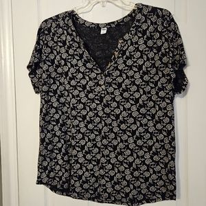 Cute Floral Short Sleeve